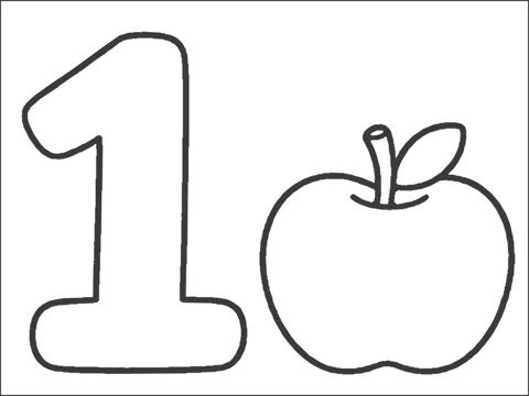 Number 1 ja õun