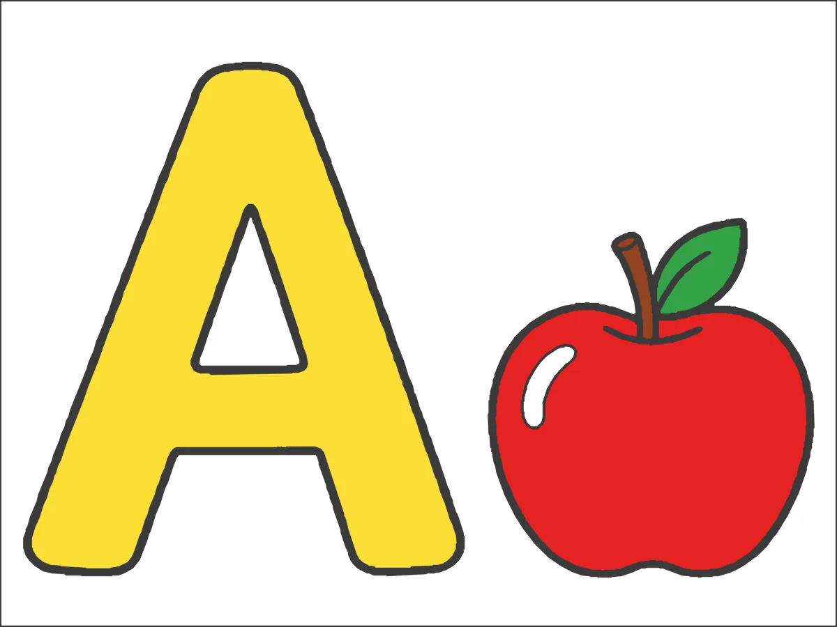 A is for Apple