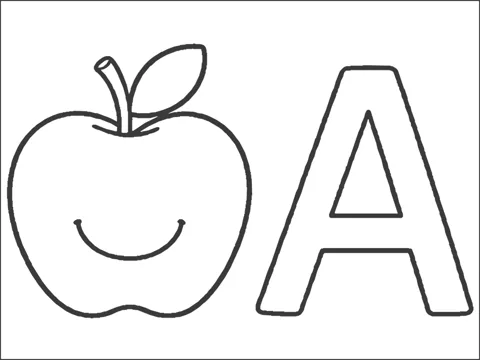 A is for Apple